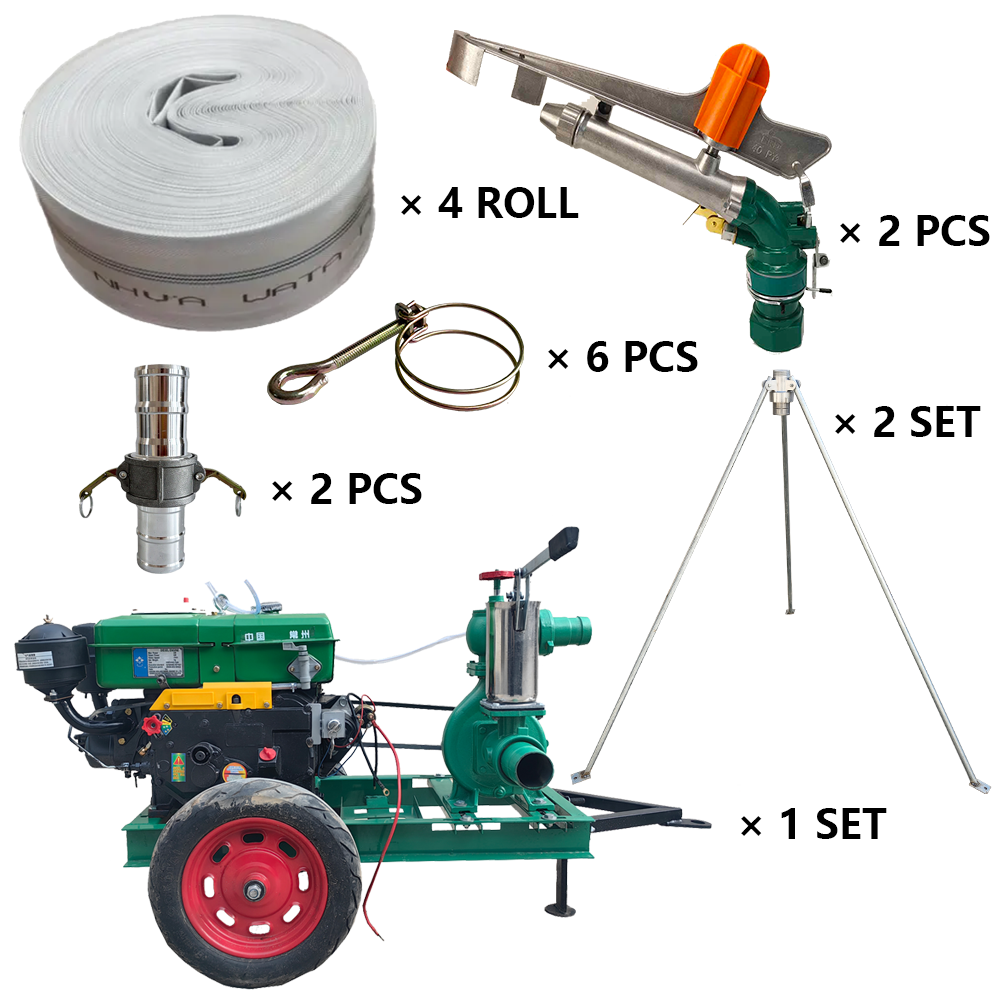 白银程瑞达PY40摇臂喷枪灌溉套装